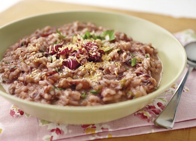 Raddichio and bacon risotto KitchenAid Australia
