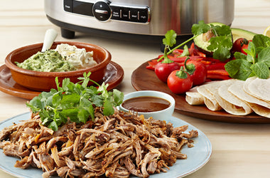 Spanish style pulled pork