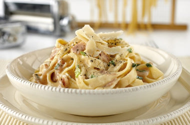 Fettuccine alla carbonara