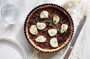 Caramelized Onion and Goat Cheese Tart