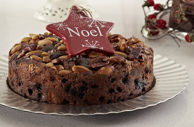Chocolate & Nut Fruit Cake