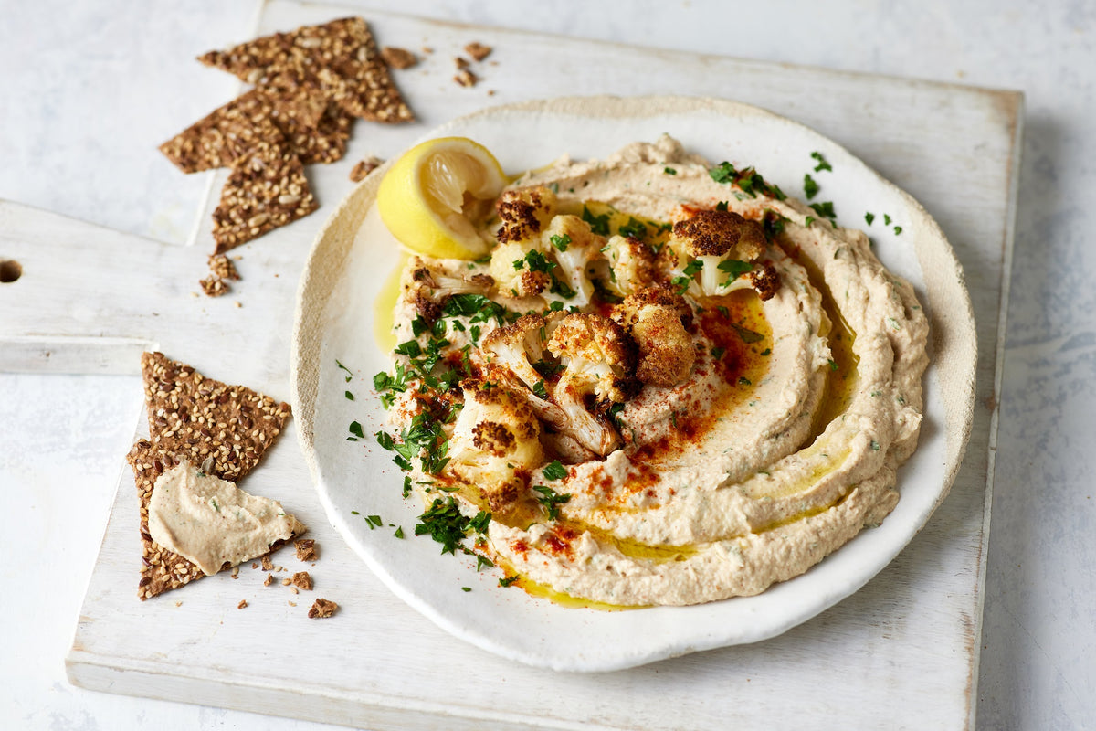 Easy Roasted Cauliflower Hummus Dip Recipe KitchenAid