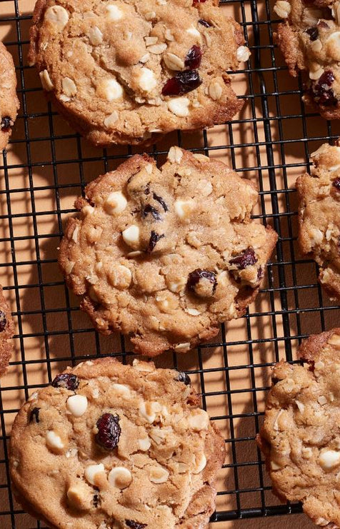 Brown butter white chocolate cranberry cookies