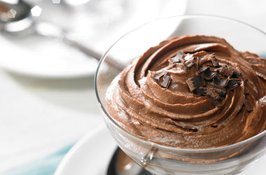 Heavenly chocolate mousse