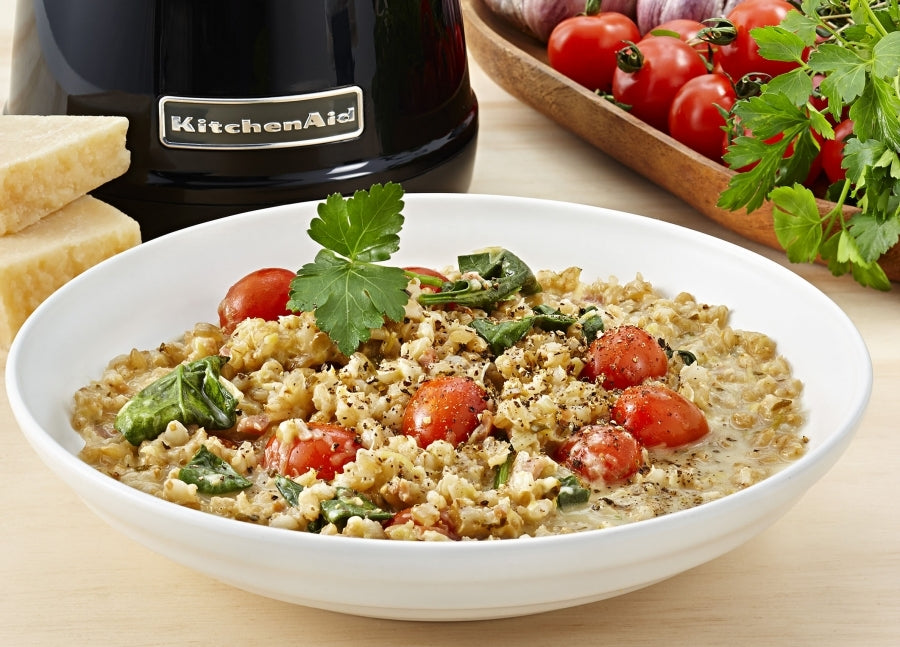 Creamy barley, leek and bacon risotto KitchenAid Australia