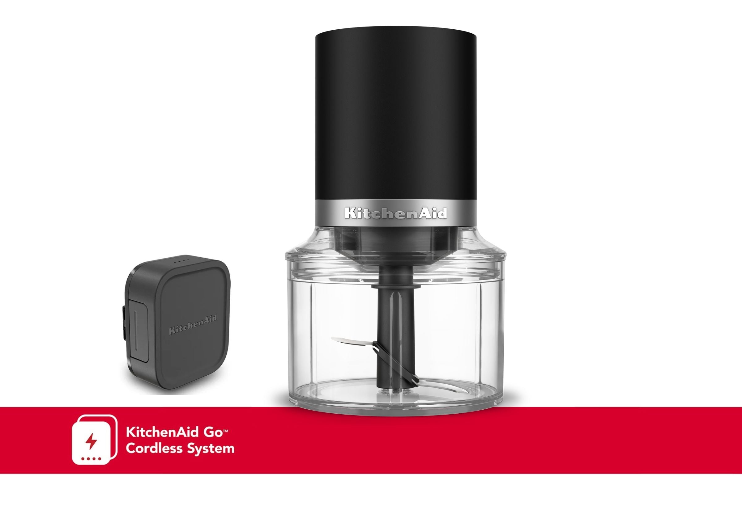 KitchenAid Go Cordless Top Down Chopper With Battery