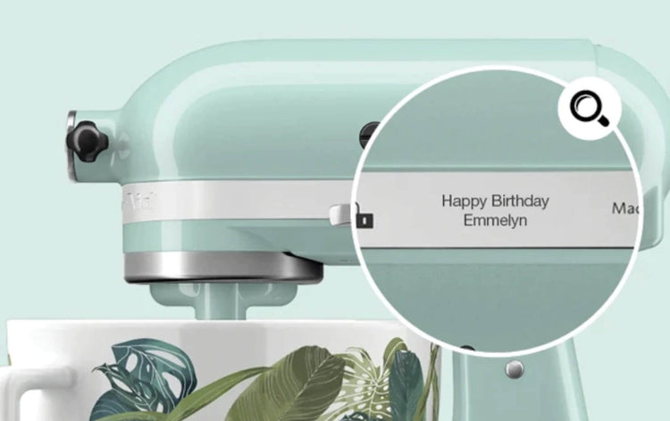 Personalise your mixer Mobile Image