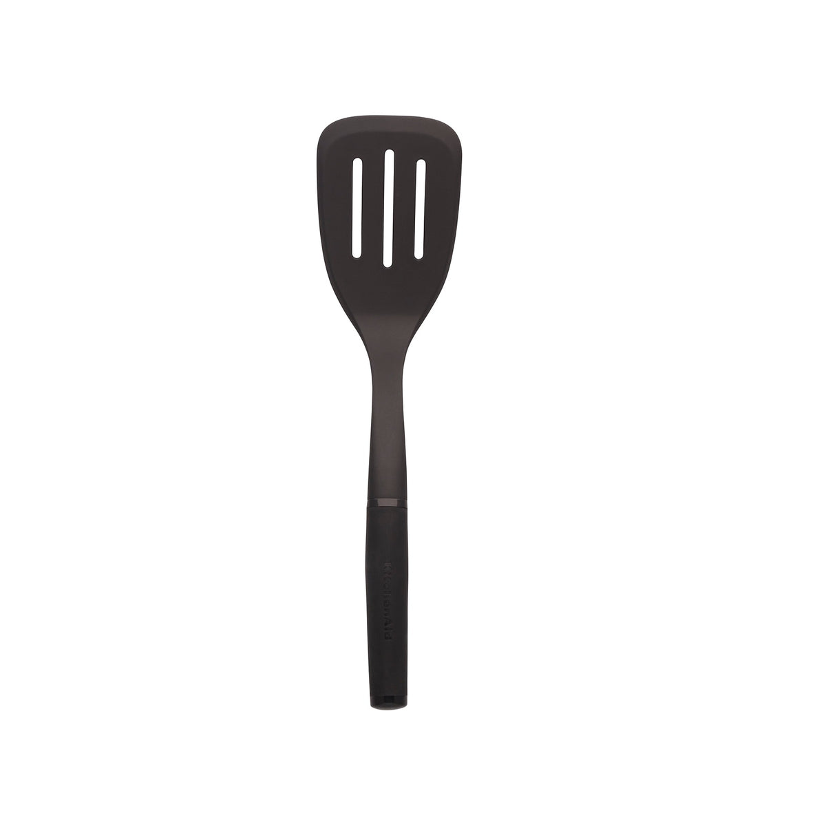 KitchenAid Heat Resistant Nylon Slotted Turner Black