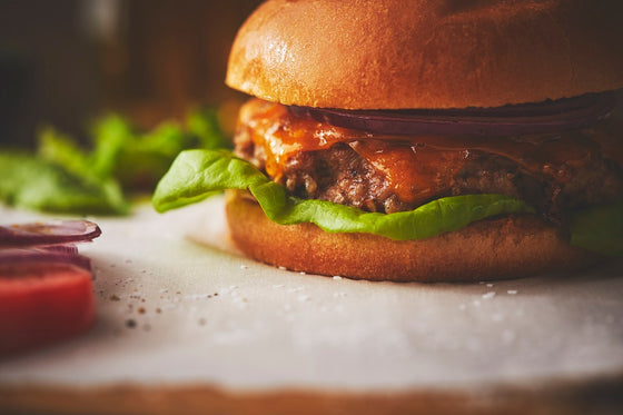 Spicy Pork Cheeseburgers
