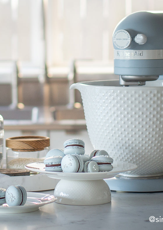 Milk Chocolate Salted Caramel Macarons