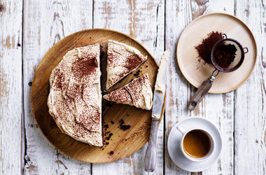 Coffee Frosted Mud Cake