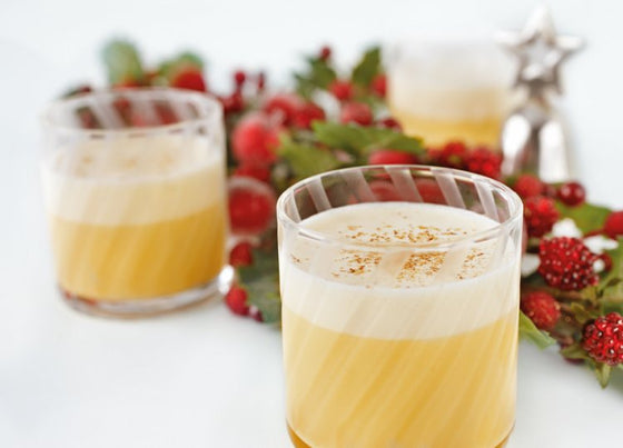 Easy Christmas eggnog