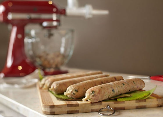 Thai chicken sausages