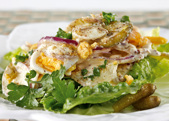 Potato and egg salad