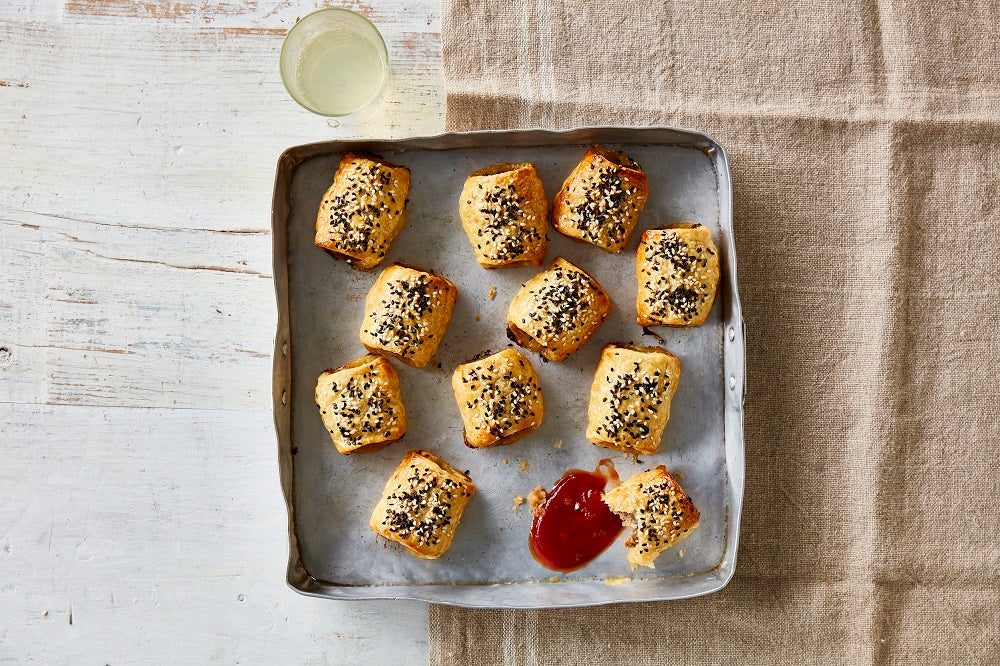 Homemade Beef Sausage Rolls