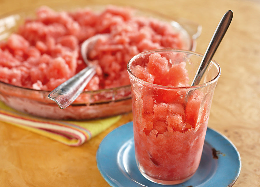 Speedy watermelon granita