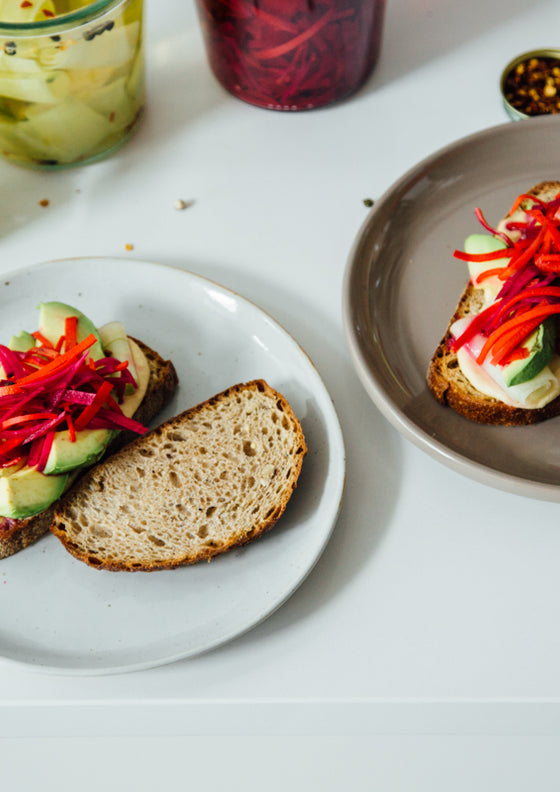 Pickled Veggie Sandwiches