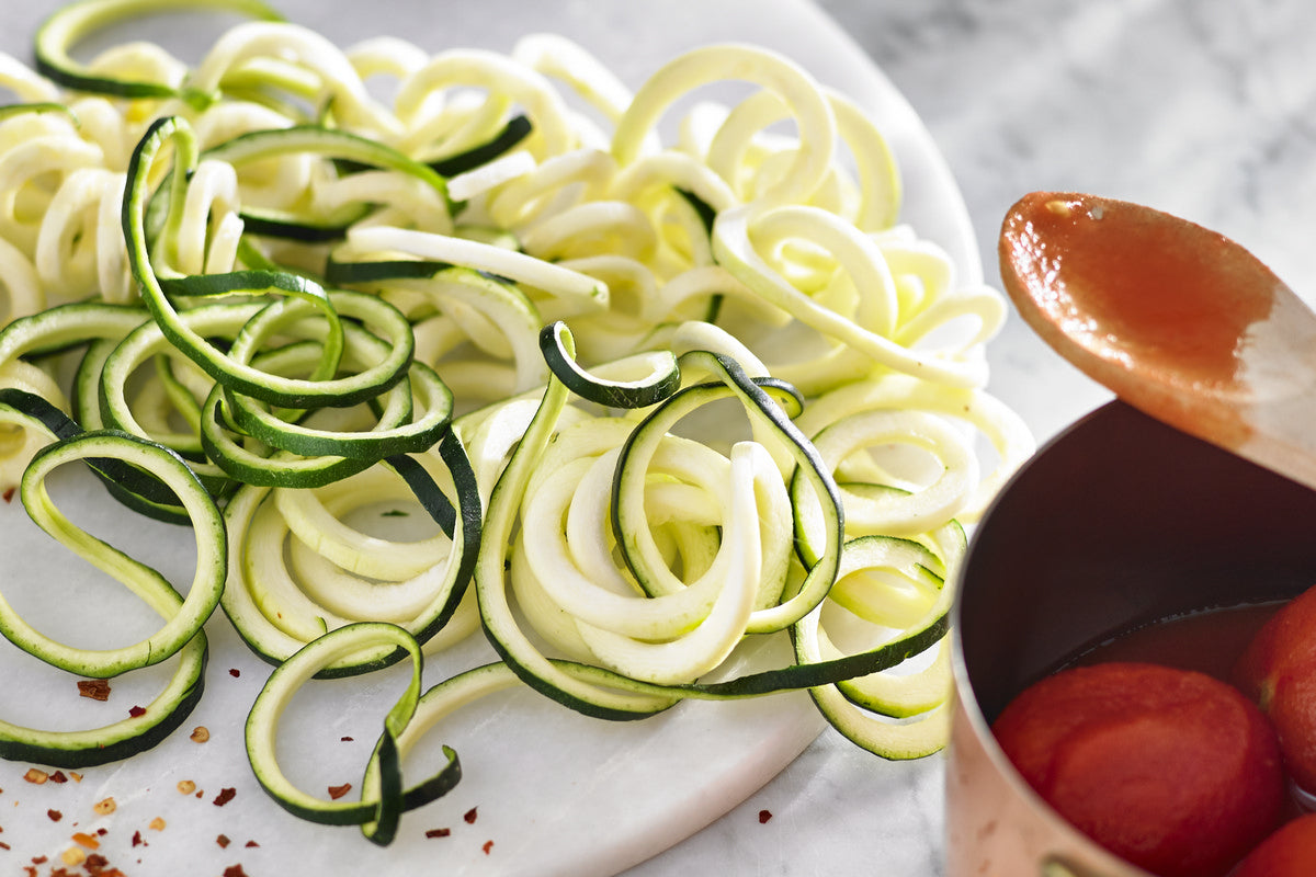 Three ways with Zucchini Noodles