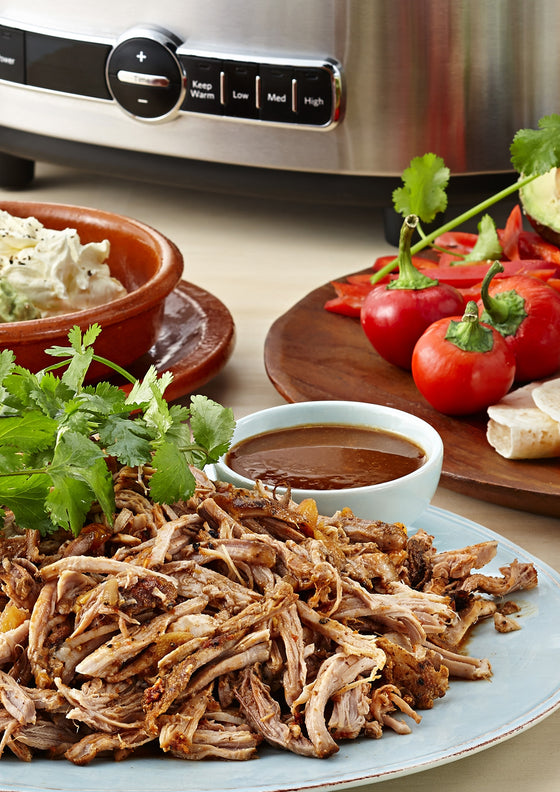Spanish style pulled pork