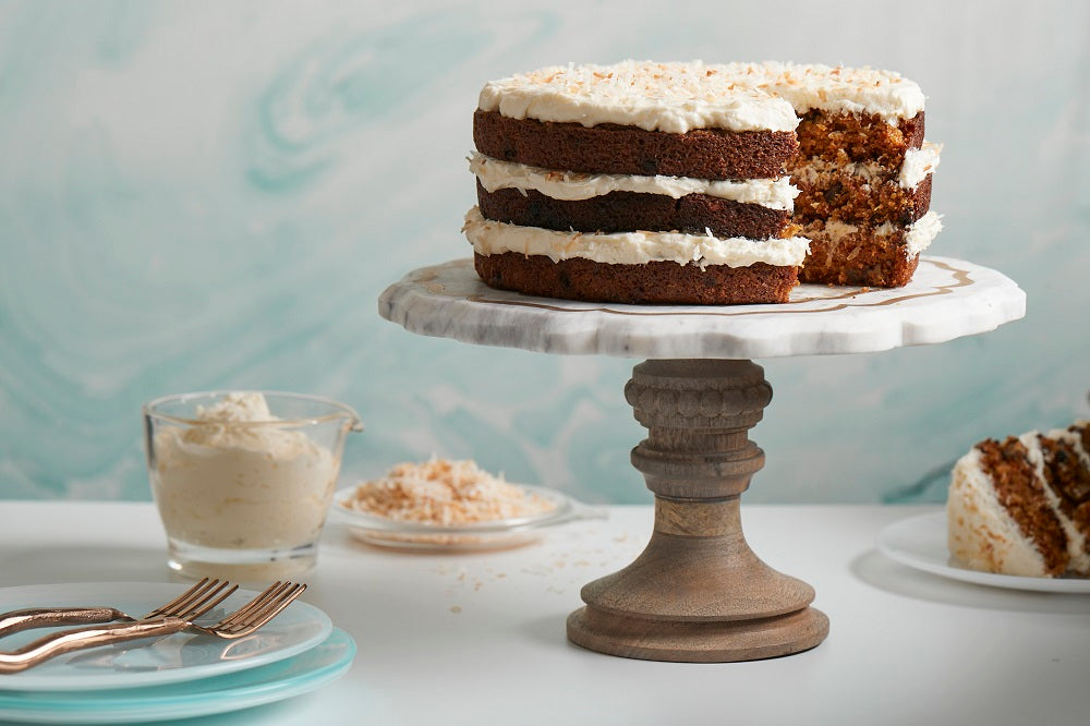 Three-Layer Carrot Cake with Cream Cheese Frosting