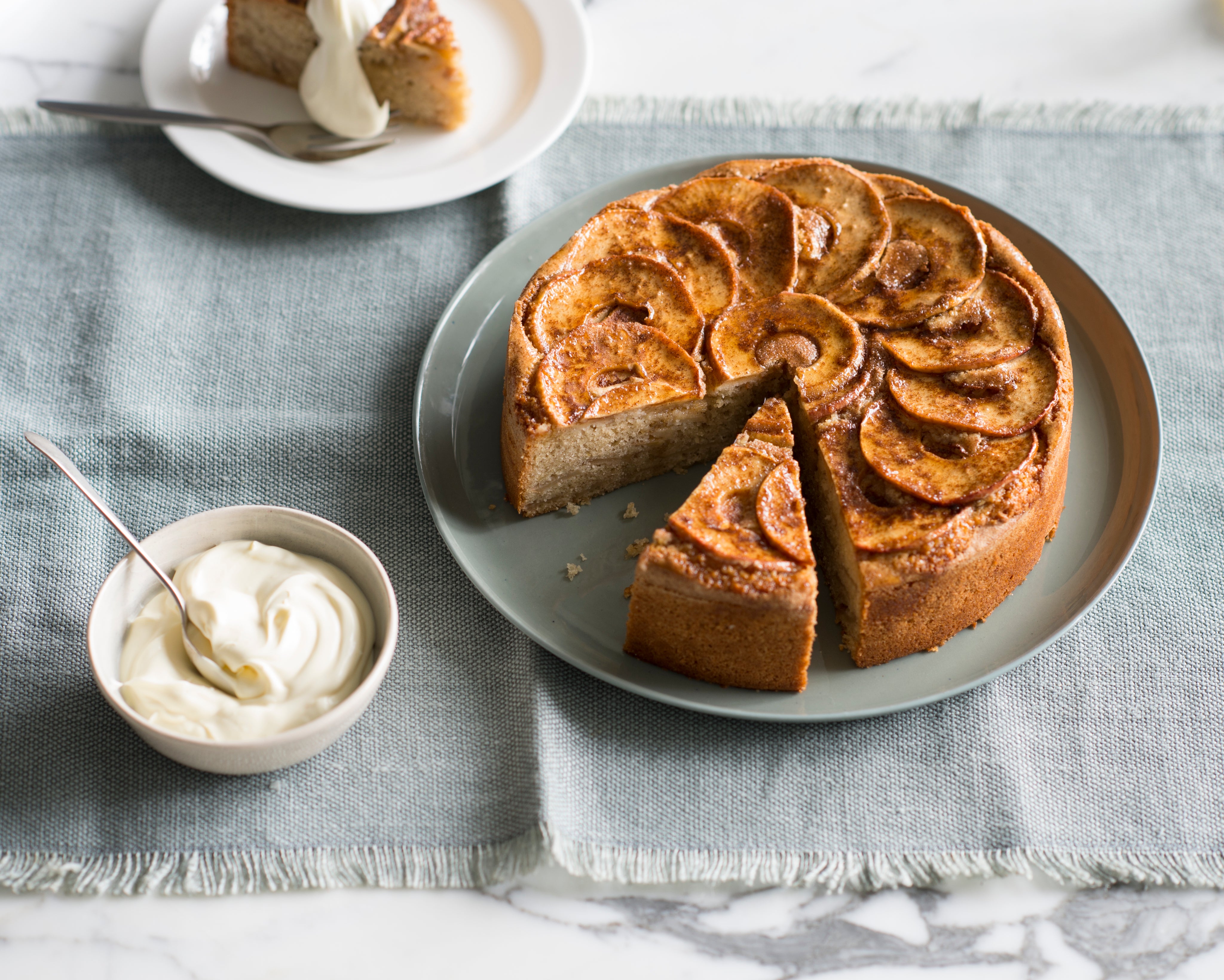 Cinnamon Maple Apple Cake by Anneka Manning