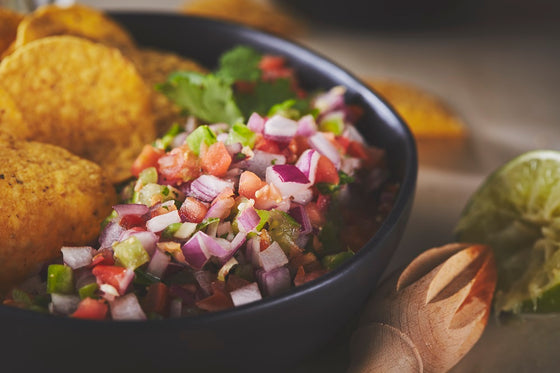 Tomatillo and Tomato Pico de Gallo