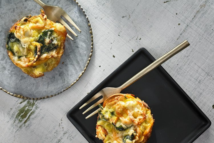 Mini Sweet Potato and Spinach Frittatas KitchenAid Australia