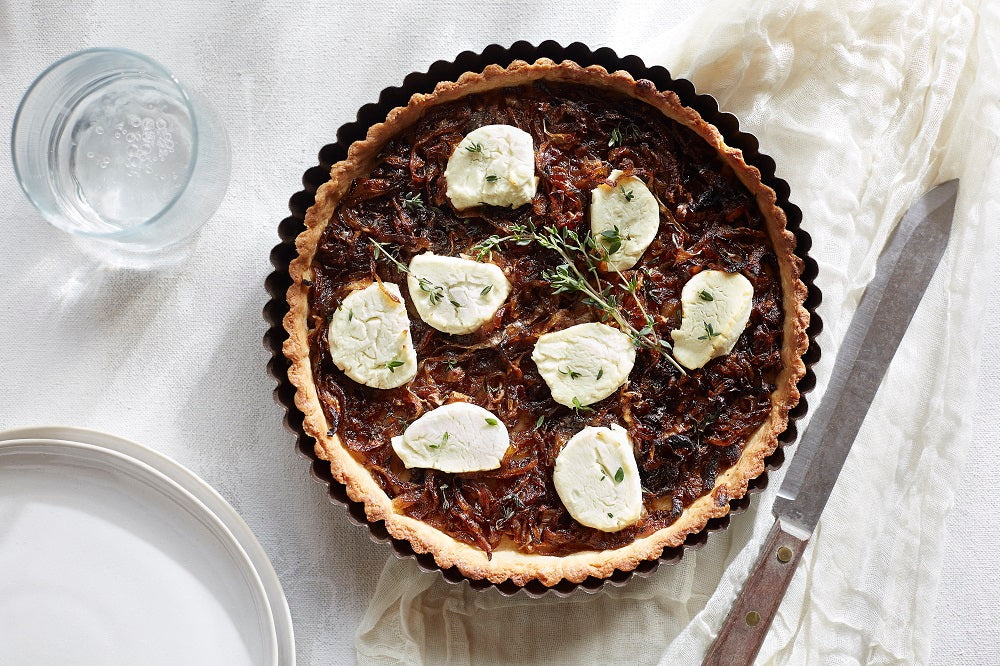 Caramelized Onion and Goat Cheese Tart