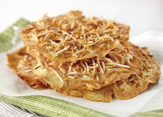 Coconut lime wafers