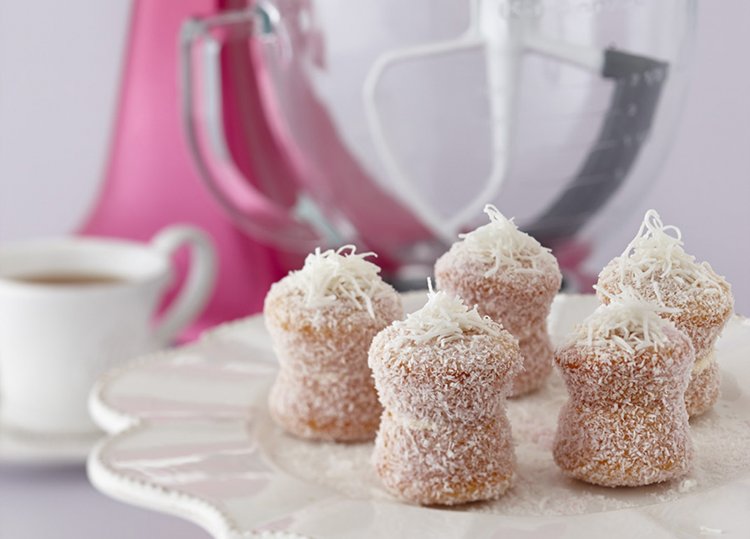 Petite Pink Lamingtons