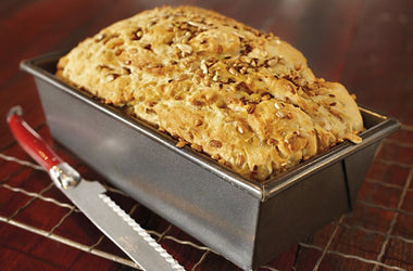 Soy, barley and linseed bread