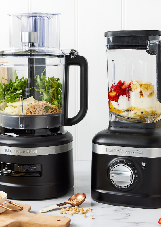 Hummus, nut butter & thick mixtures: is a KitchenAid blender or food processor better?