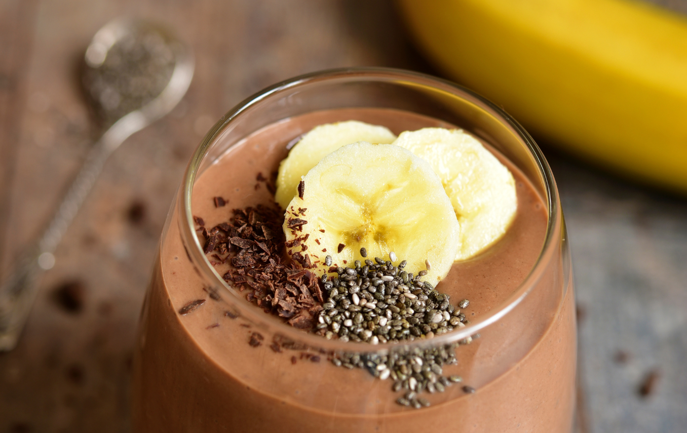 Choc Banana Protein Smoothie