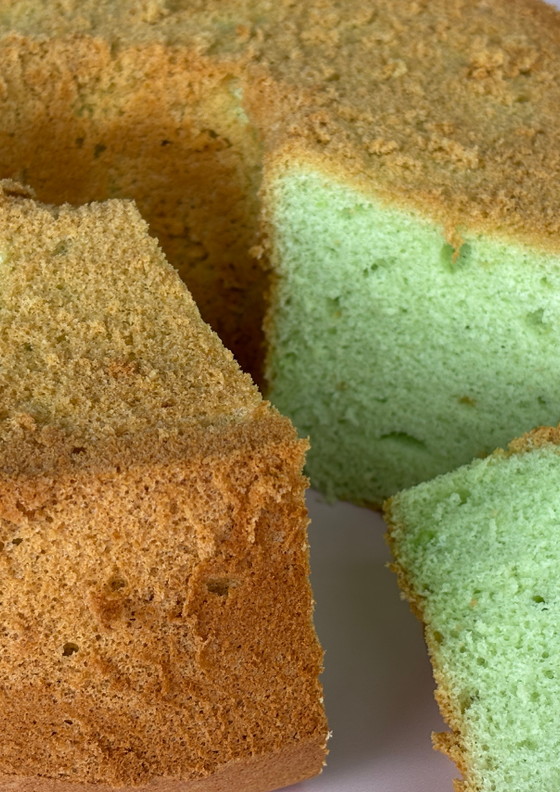 Pandan Chiffon Cake