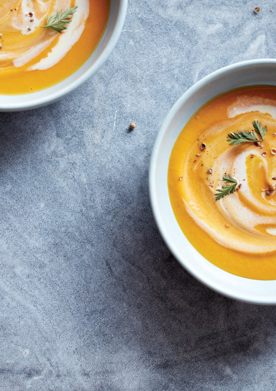 Carrot ginger soup