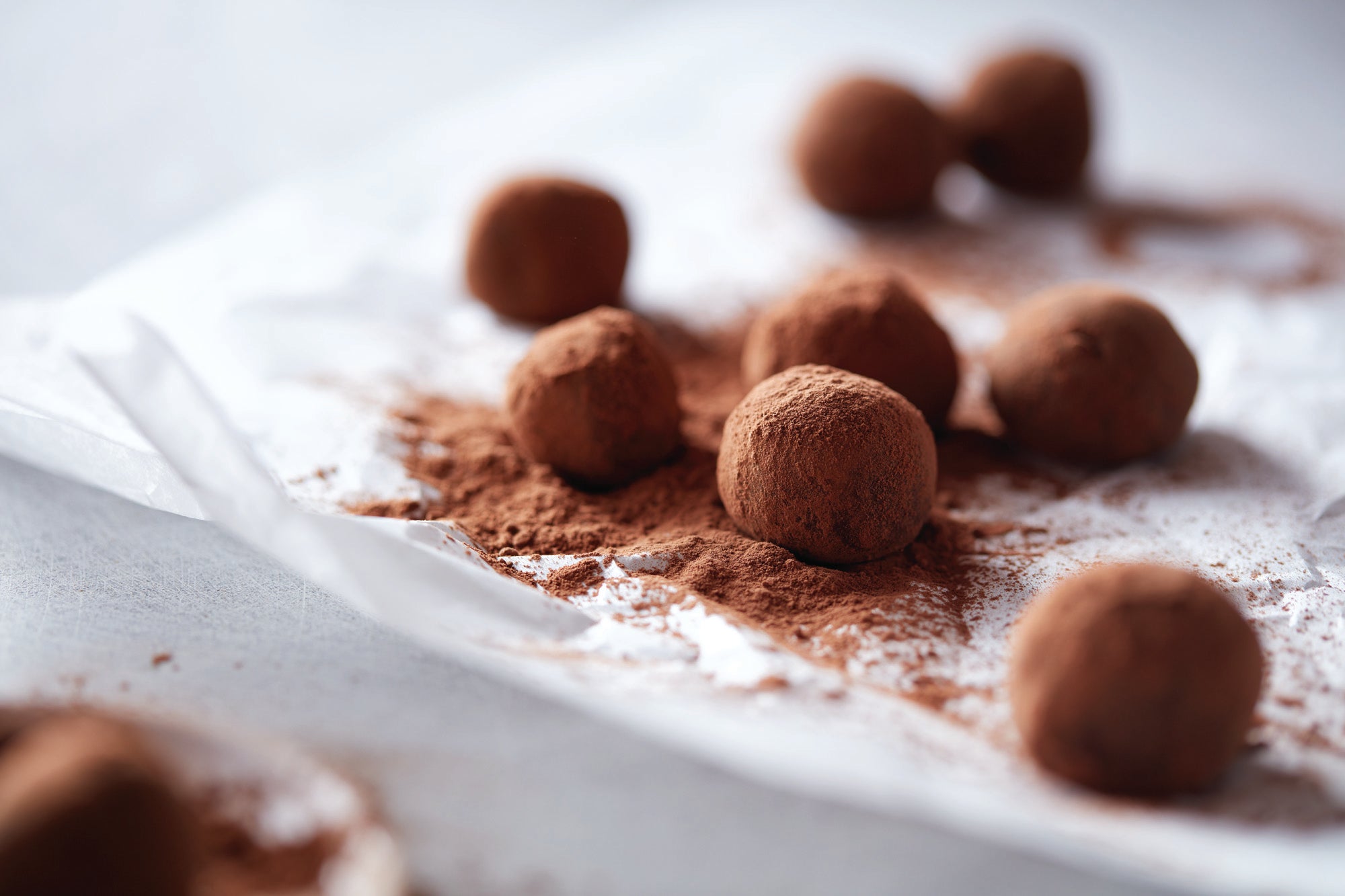 Chocolate espresso truffles