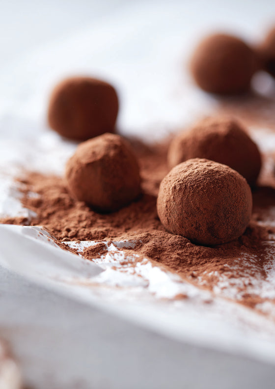 Chocolate espresso truffles