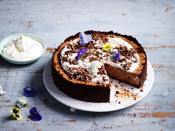 Chocolate coffee cheesecake