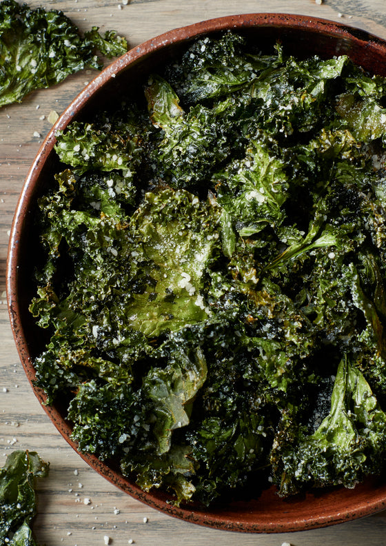 Cheesy Kale Chips