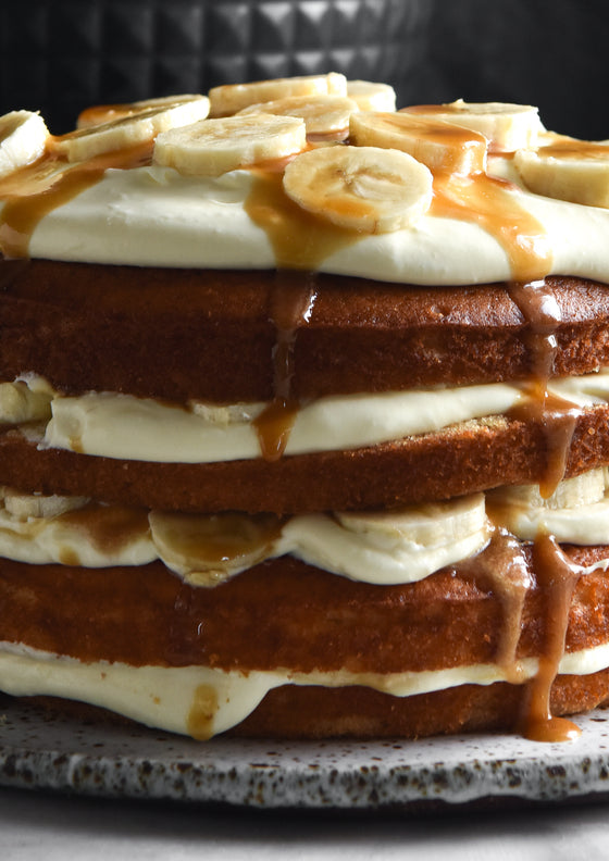 Gluten free banoffee cake | @georgeats