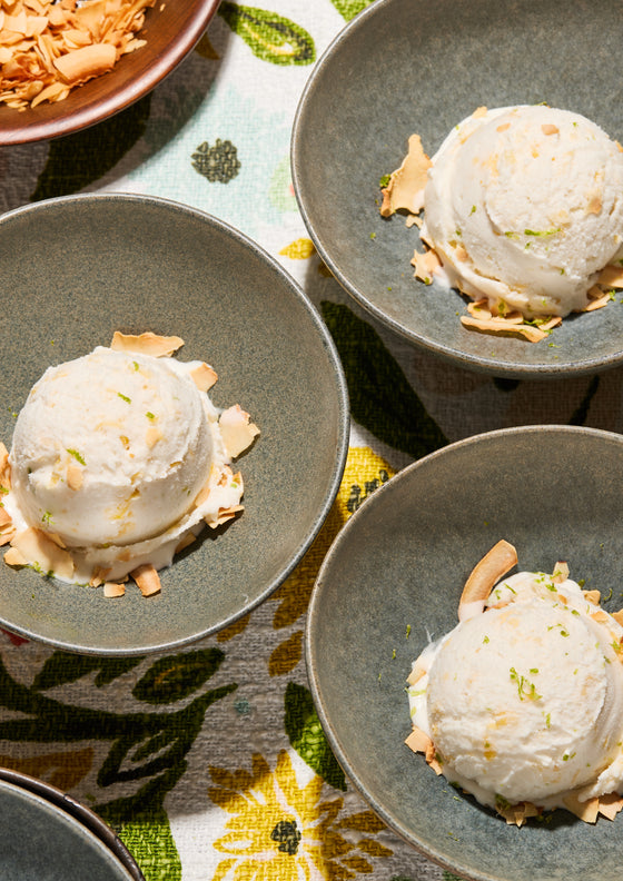 Dairy Free Coconut Mango Lime Ice Cream