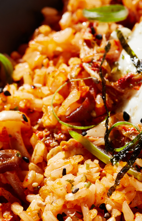Kimchi brown fried rice