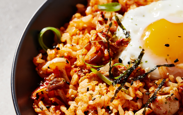 Kimchi brown fried rice
