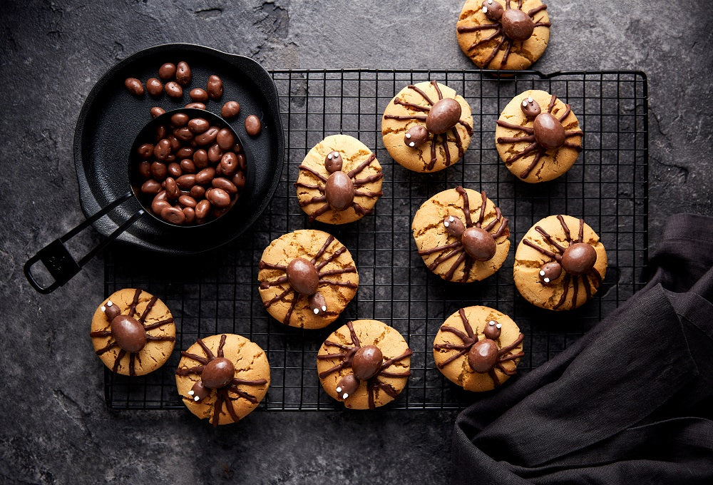 Halloween spider cookies recipe