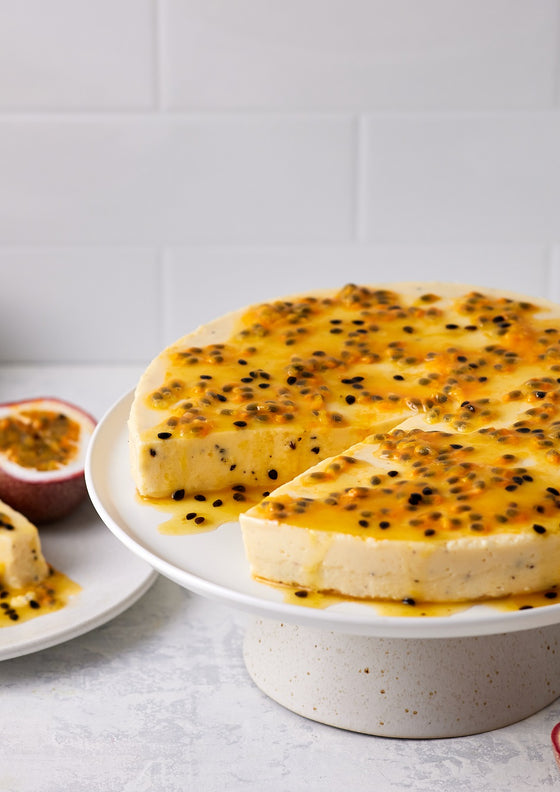 Tropical passionfruit mousse