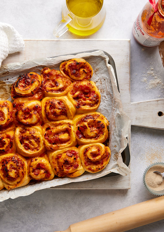 Pizza scrolls