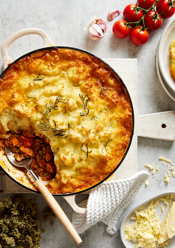 Rustic shepherds pie