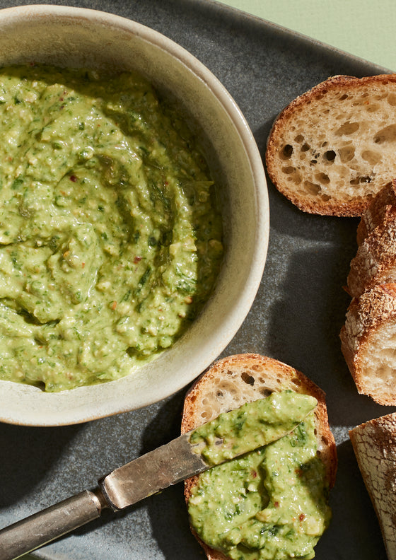 Rocket and Spinach Spread