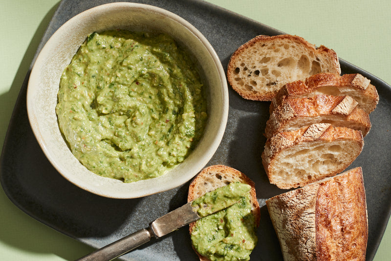 Rocket and Spinach Spread
