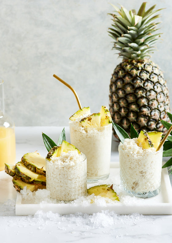 Virgin pina colada slushy